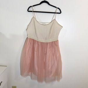 pink tulle FOREVER 21 dress